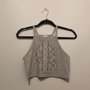 Tokyo Darling Gray Crop Top